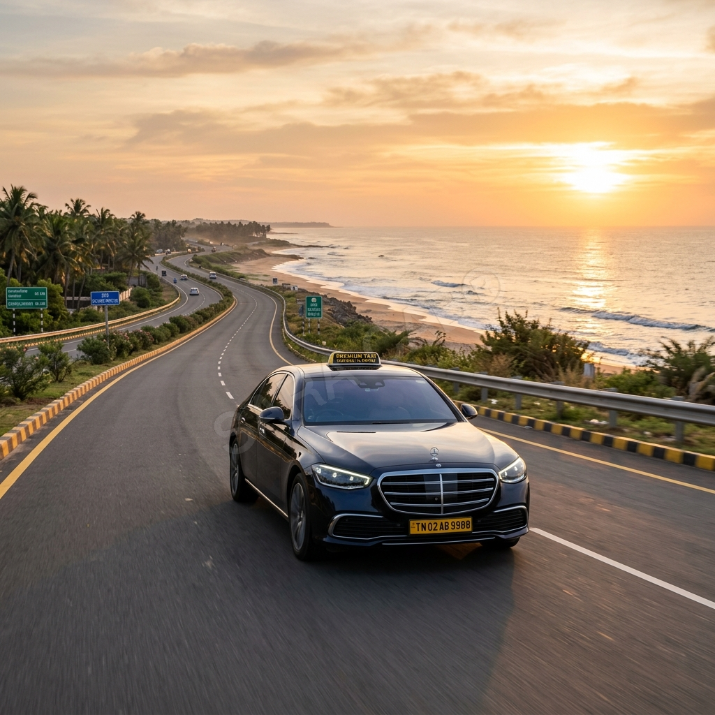 Chennai to Pondicherry Airport Taxi